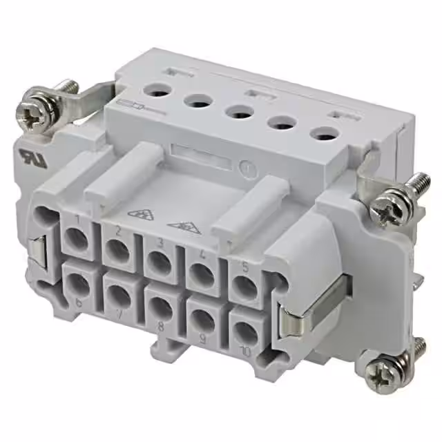 1-1103637-1 TE Connectivity AMP Connectors  Moduli di inserti per connettori per impieghi gravosi